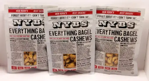 [FG-NYBS-EBC-3.5] NYBS™ Everything Bagel Cashews, 3.5oz