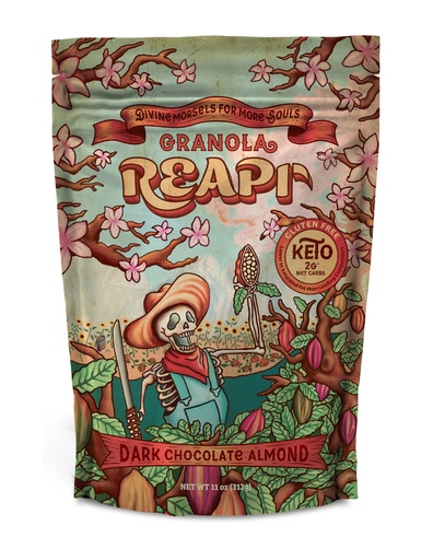 [FG-REAP-11] Reapr™ Dark Chocolate Almond Keto Granola, 11oz